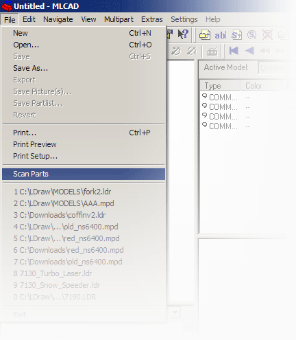 MLCad's Scan Parts image