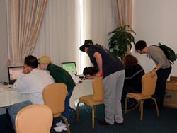 Event guests try their hand with LDraw