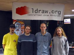 L-R: Jan-Albert van Ree, Tim Courtney, Jaco van der Molen, Dan Crichton.